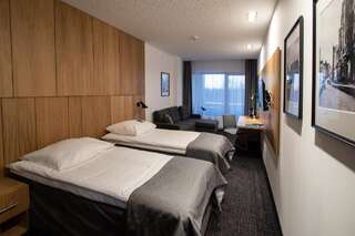 Отель Hotel Olimp Business & Spa Вейхерово Двухместный номер Делюкс с 1 кроватью и балконом-2